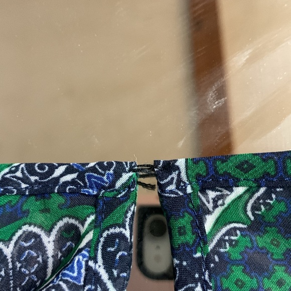 AB studio blouse size extra large two front sheer material - Picture 5 of 5